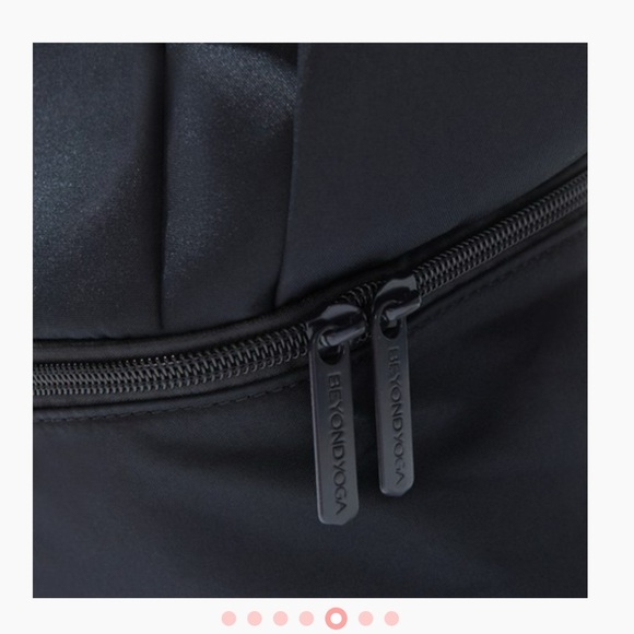 Beyond Yoga Black Convertible Backpack Tote Bag - Picture 5 of 9